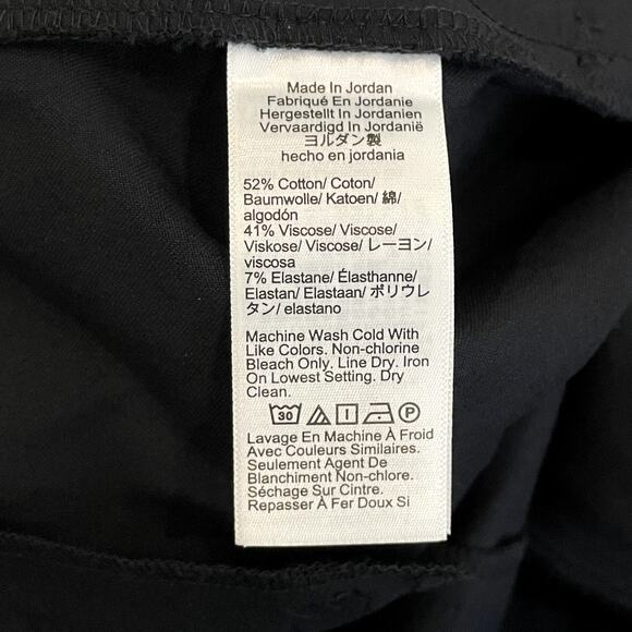 J.Crew Kaya Pant New Bi Stretch Cotton Blend Office RTO Date Work CI420 Black T8 - Picture 14 of 14